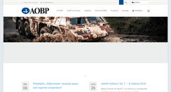 Desktop Screenshot of aobp.cz